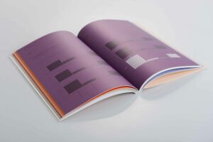 Katalog als gebundenes Buch mit Softcover